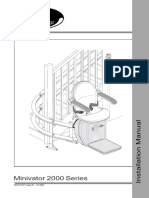 Minivator 2000 Series Installation Manual