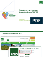 Instructivo Plataforma TMERT