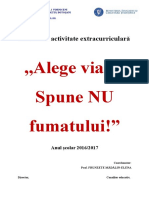 Spune Nu Fumatului