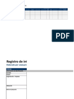 PMOInformatica - Plantilla Del Registro de Interesados Del Proyecto