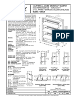 Counterbalanced Backdraft Damper Performance