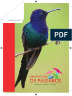 Guia Observatório de Pássaros  Parque Vicentina Aranha