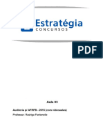 Receita Federal Auditor 2015 Auditoria P Afrfb 2015 Aula 03