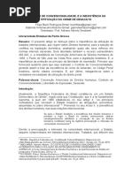 Artigo Controle de Convencionalidade