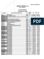 Lista de Precios Grupo Remic, C.a... 19-01-2017