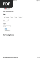 Rail Grading Sections