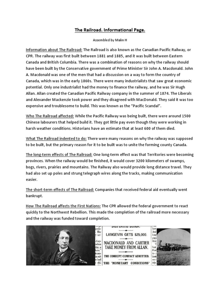 The Railroad | PDF