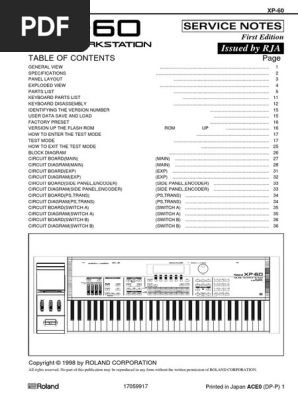 Piano roland xp 60 best sale