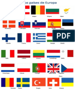 Banderas de Los Paises de Europa