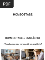 1 Homeostase e Metabolismo