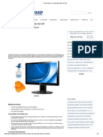 Como Limpar Corretamente Telas de LCD