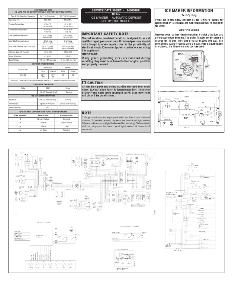 Frigidiare PLHS69EESS2 Refrigerator Tech Sheet 241636601.pdf
