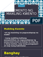 Elemento NG Maikling Kwento