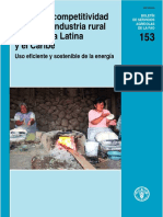 Calidad Y Competitividad de la Agroindustria Rural de AL y el Caribe. Uso Eficiente y sostenible de la Energía - Boletín 153 - FAO.pdf