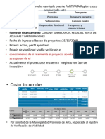 Proyectos de Inversion Publica