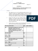 Section II Chapter-14: ITC (HS), 2012 Schedule 1 - Import Policy