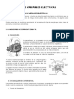Tema 3 Medición e Instrumentación - MEDICIÓN DE VARIABLES ELÉCTRICAS