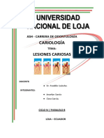 Lesiones Cariosas