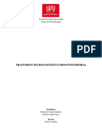 Demencia frontotemporal: Síntomas y clasificación