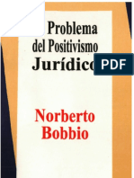 BOBBIO Norberto El Problema Del Positivismo Juridico