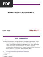 Presentation - Instrumentation