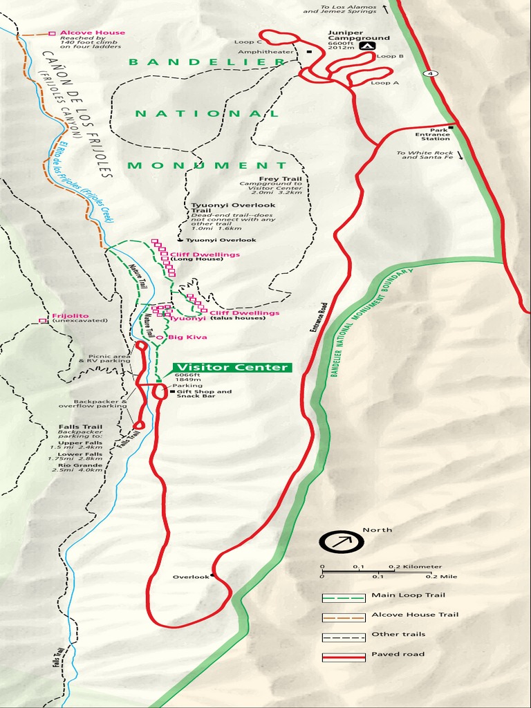 Exploring Bandelier Cliff Dwellings | PDF