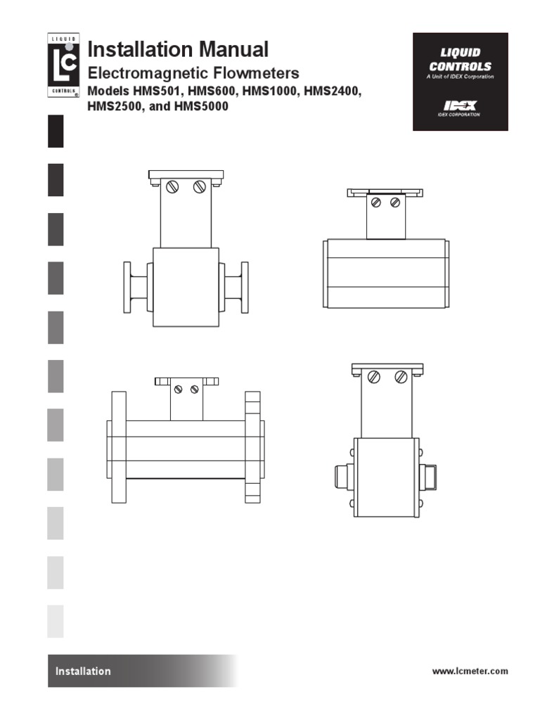 IM200-10 (LC Mag IOM) PDF | PDF | Flow Measurement | Pipe (Fluid ...