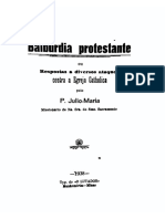 Júlio-Maria Lombaerde - Balbúrdia Protestante - Respostas a Diversos Ataques Contra a Igreja Católica