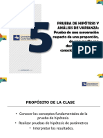 TEMA5 Estadística II Prueba Proporción Media 2016 I