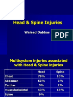 Head & Spine Injuries: Waleed Dabbas