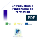 Introduction À L'ingénierie de Formation