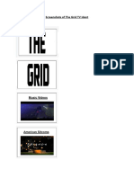 screenshots of the grid tv ident