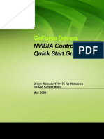 175.16 NVIDIA Control Panel Quick Start Guide