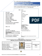 UPSC - Candidate's Application Details (Registration-Id - 11724621600) PDF