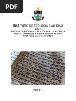 Curso de Introdução a Bíblia 