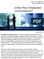 Can You Monitor Your Employees’ Communications?