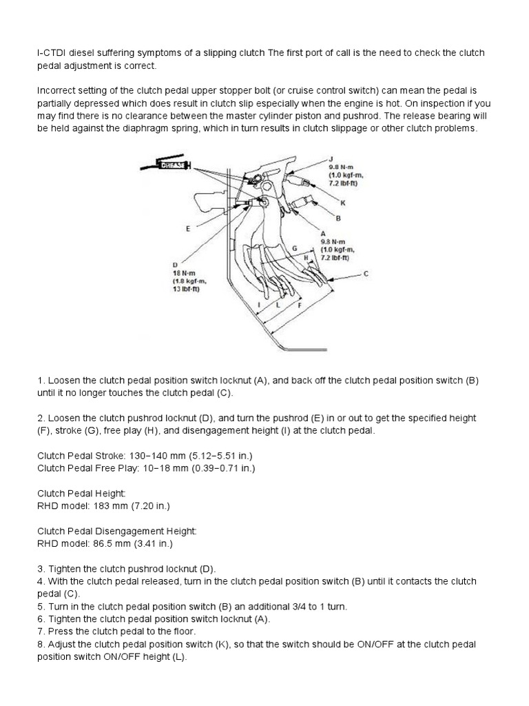 Honda Clutch PDF Clutch Vehicle Parts