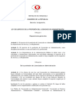 LEY DE EJERCICIO DE LA PROFESIÓN DE LICENCIADO EN ADMINISTRACIÓN.pdf