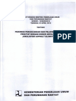 18 - SE - M - 2015 Pedoman Perancangan Dan Pelaksanaan Lapis Penutup Dengan Bubur Aspal Emulsi PDF