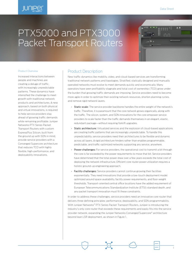 Ptx5000 and Ptx3000 | Multiprotocol Label Switching | Router (Computing)