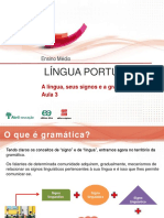 Ensino Médio - Língua Portuguesa