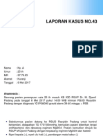 Laporan Kasus No.43