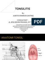 Presentasi Referat TONSILITIS Juwita v. Ginting FIX