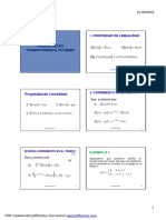 29 Propiedades Transformada Fourier