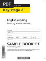 Download Sample Ks2 Englishreading Readinganswerbooklet by Bernard SN350831489 doc pdf