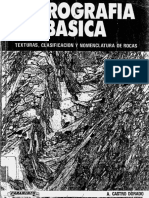 Castro Dorado, 1989. Petrografia Basica, Textura, Clasificacion y Nomenclatura de Rocas PDF