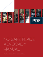 No Safe Place Advocacy Manual