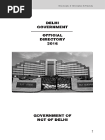 Online Directory 2016 Delhi Govt