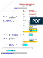 Drilling & Blasting Optimization