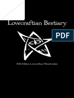 Lovecraftian Bestiary Preview